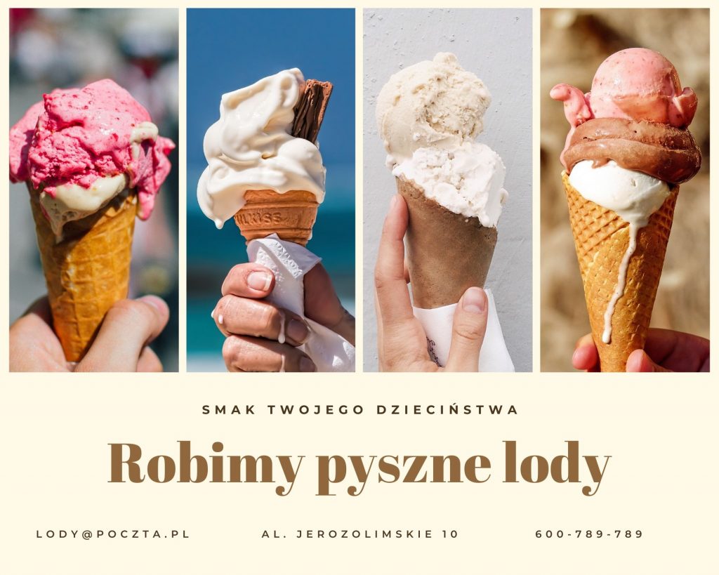 Wizytówka lodziarni